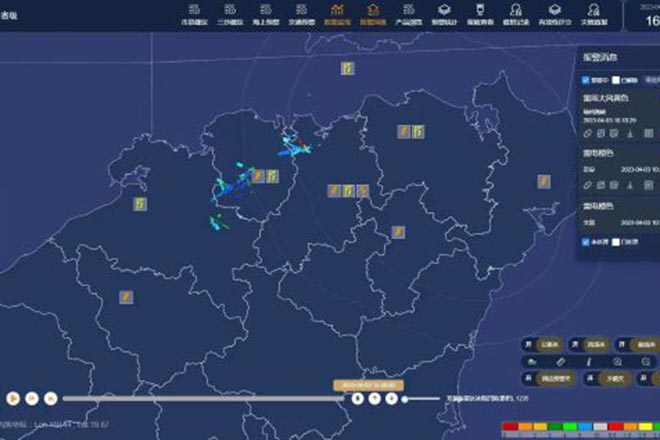 海南：科技支撑 及时精准预警复杂强对流天气